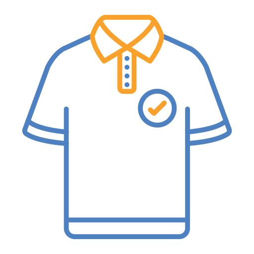 polo hemd Generic Outline Color icon