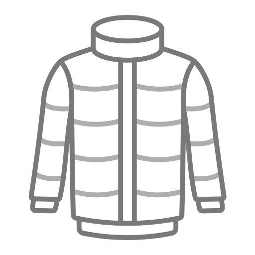 chaqueta de invierno Generic Grey icono