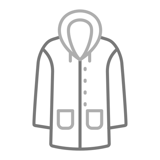 płaszcz przeciwdeszczowy Generic Grey ikona