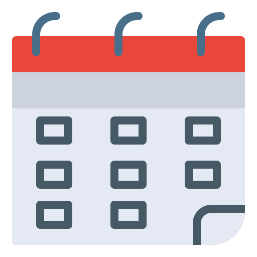 calendario Generic Flat icono