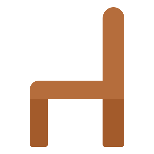 Chair Generic Flat icon