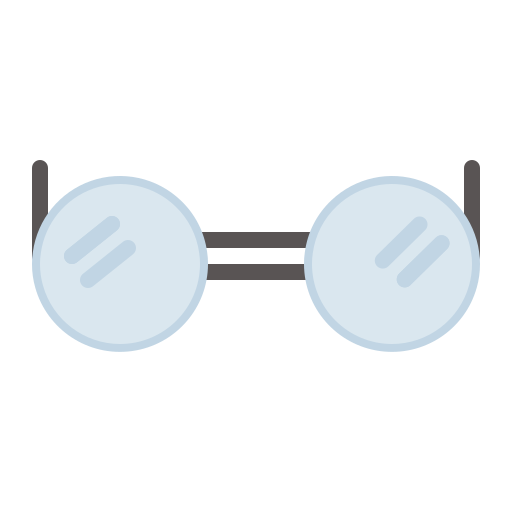 Eyeglases Generic Flat icon