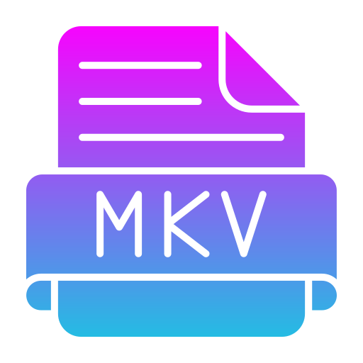 mkv Generic Flat Gradient Icône