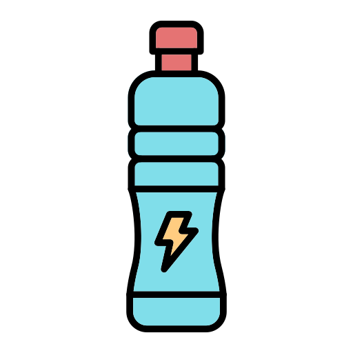 bebida energética Generic Outline Color icono