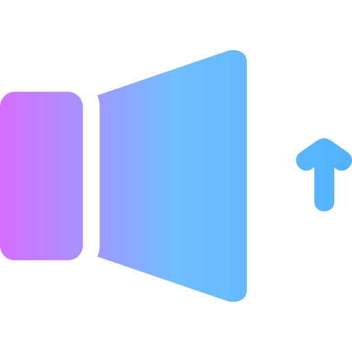 オーディオ Generic Flat Gradient icon