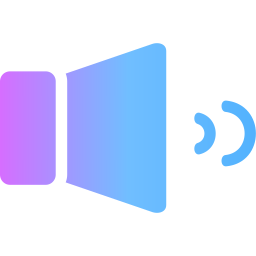 audio Generic Flat Gradient icono