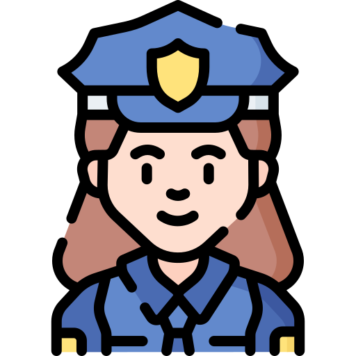 경찰관 Special Lineal color icon