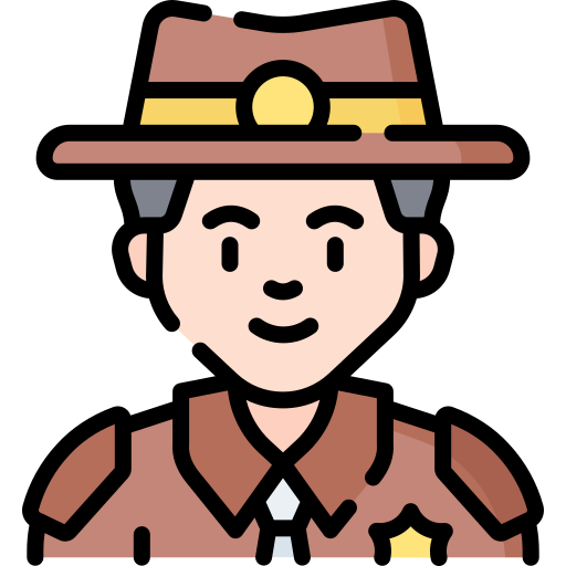шериф Special Lineal color иконка