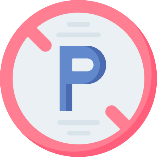 No parking Special Flat icon