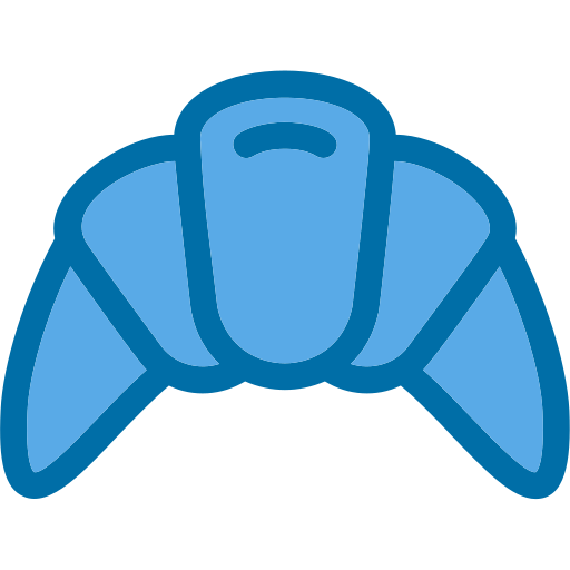 クロワッサン Generic Blue icon