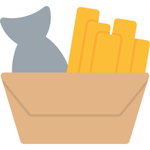Fish and chips Generic Flat icon