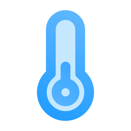 baja temperatura Generic Flat Gradient icono