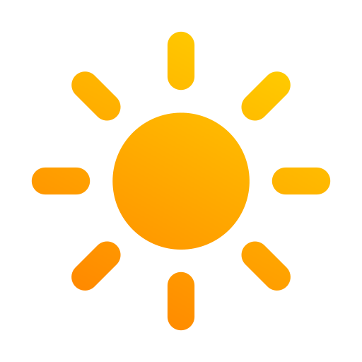 Sunny Generic Flat Gradient icon