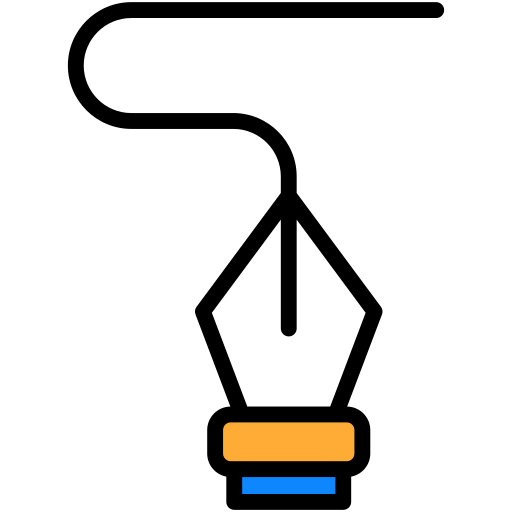 lapicera Generic Outline Color icono