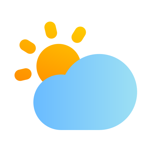 Cloudy day Generic Flat Gradient icon