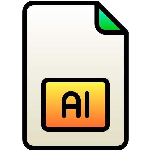 ai-datei Generic Lineal Color Gradient icon