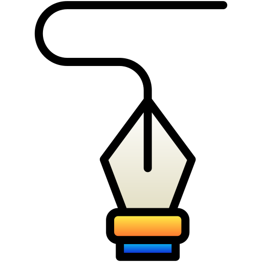 펜 도구 Generic Lineal Color Gradient icon
