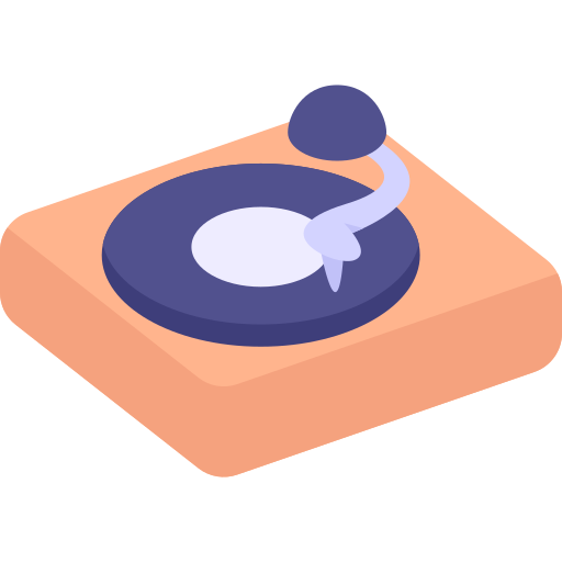 Turntable Generic Flat icon