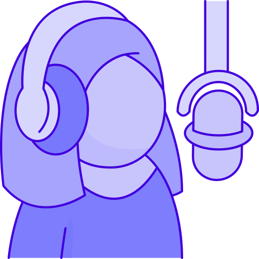 Announcer Generic Blue icon