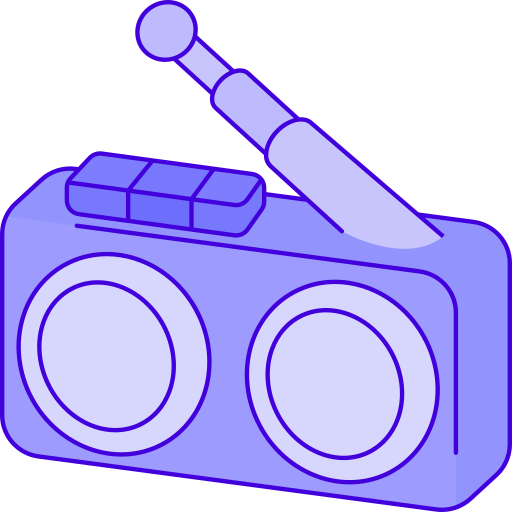 radio Generic Blue Icône