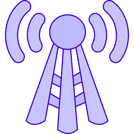 Antenna Generic Blue icon