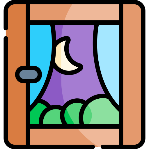 Window Kawaii Lineal color icon