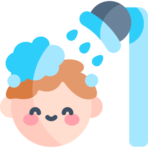 dusche Kawaii Flat icon