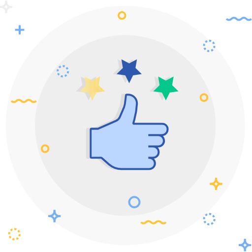 Thumbs up turkkub Flat icon