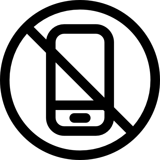 mobiltelefon Basic Rounded Lineal icon