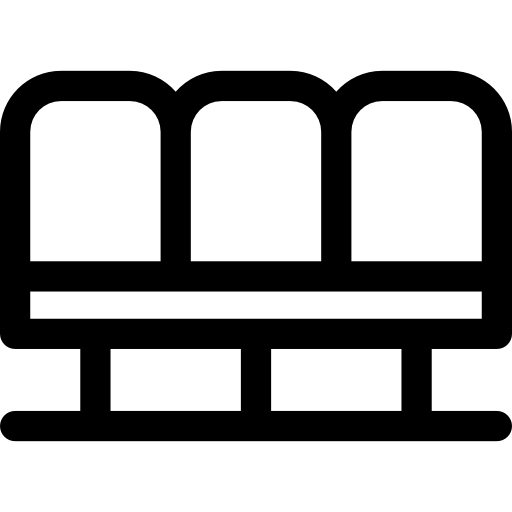 좌석 Basic Rounded Lineal icon