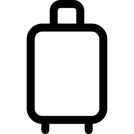 gepäck Basic Rounded Lineal icon