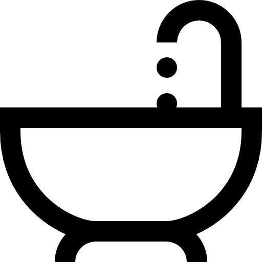 badewanne Super Basic Straight Outline icon