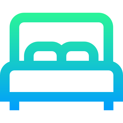 cama Super Basic Straight Gradient icono