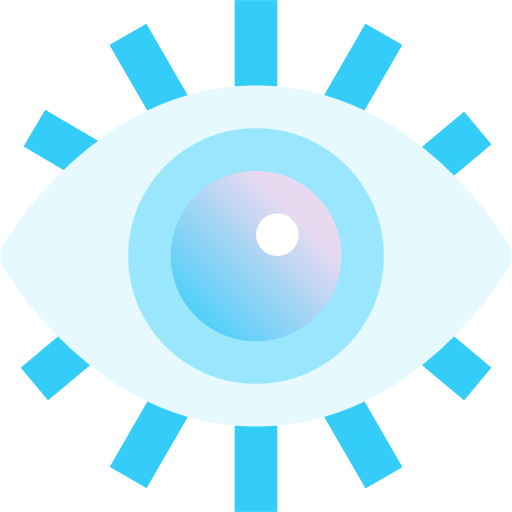 Eye Fatima Blue icon