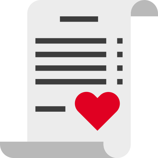 Love letter turkkub Flat icon