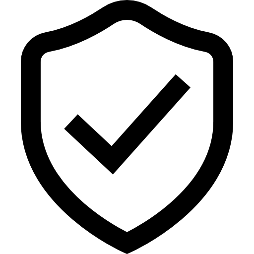 scudo Super Basic Straight Outline icona