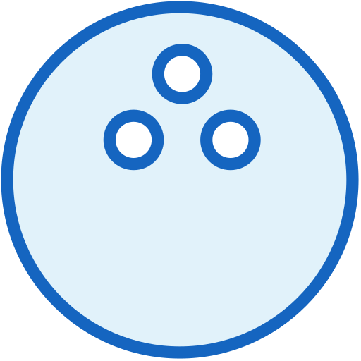 Bowling ball Generic Outline Color icon