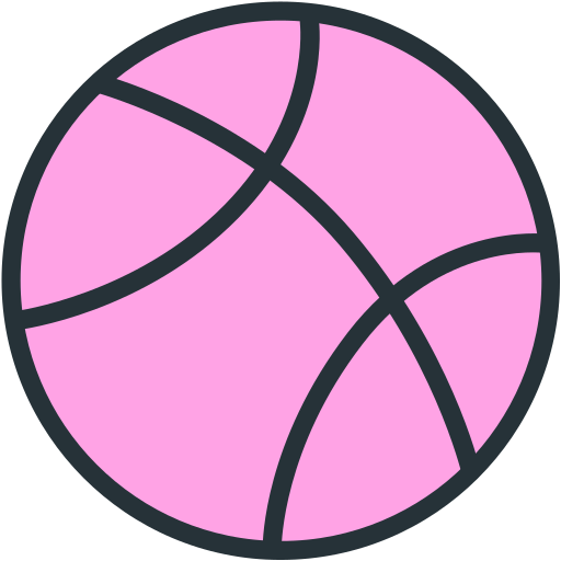 basketball ball Generic Outline Color icon