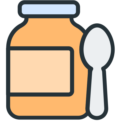 Butter jar Generic Outline Color icon