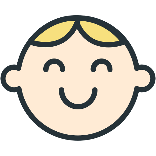 Smiling face Generic Outline Color icon