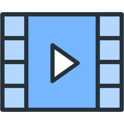riproduzione video Generic Outline Color icona
