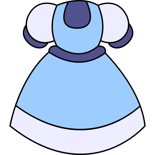Dirndl Generic Thin Outline Color icon