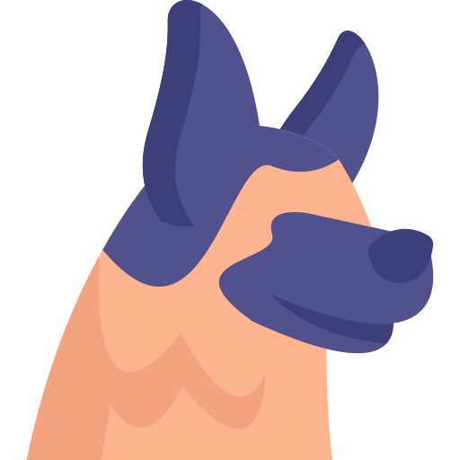 German shepherd Generic Flat icon