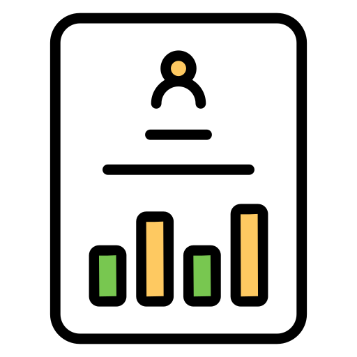 Graph Generic Outline Color icon