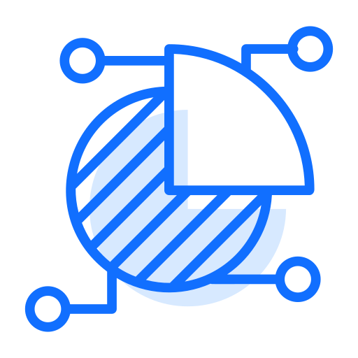 graph Generic Blue icon