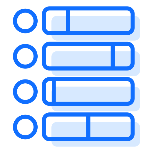 graph Generic Blue icon