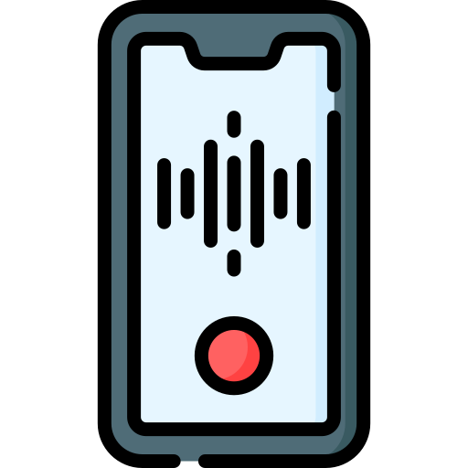 dyktafon Special Lineal color ikona