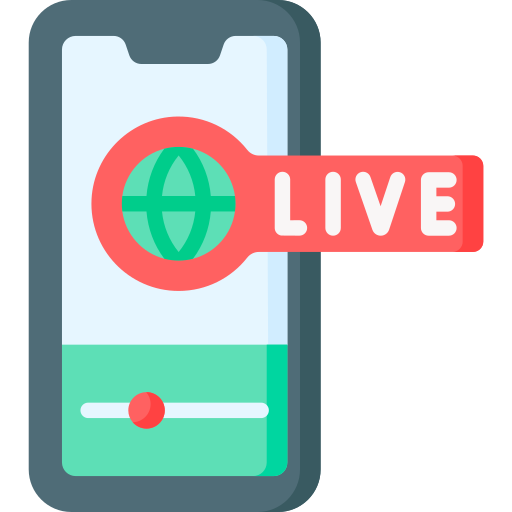 live-streaming Special Flat icon