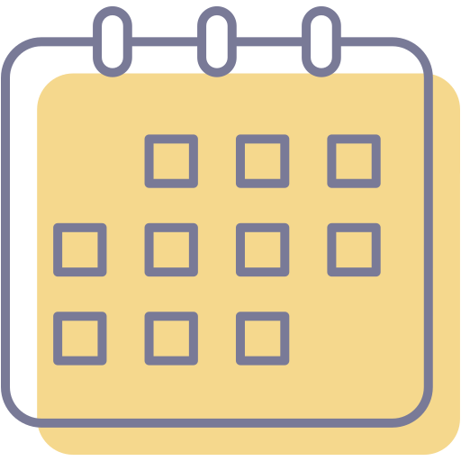 kalender Generic Outline Color icon