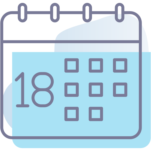 Calendar Generic Rounded Shapes icon